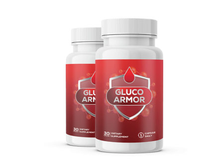 Two bottles of Gluco Armor