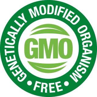 GMO-free claim icon provided by the seller