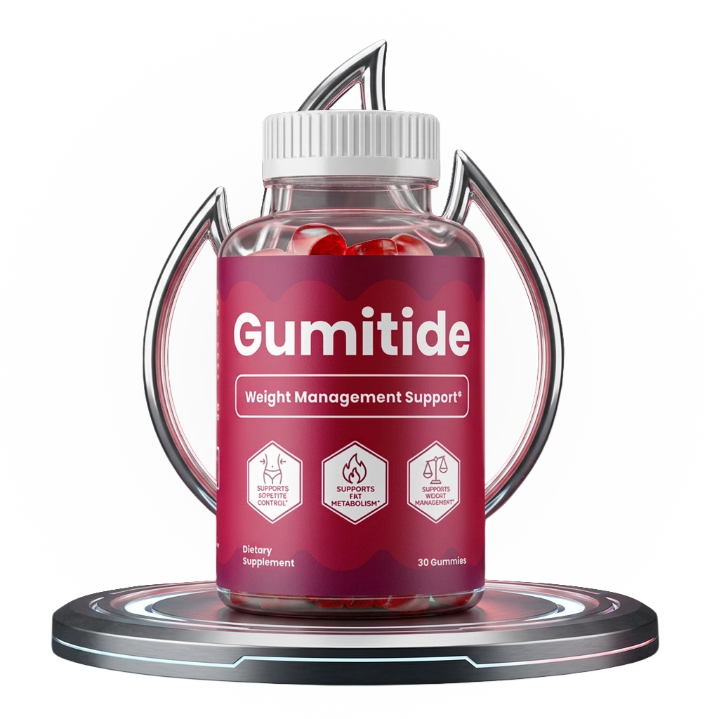 Gumitide gummy supplement bottles